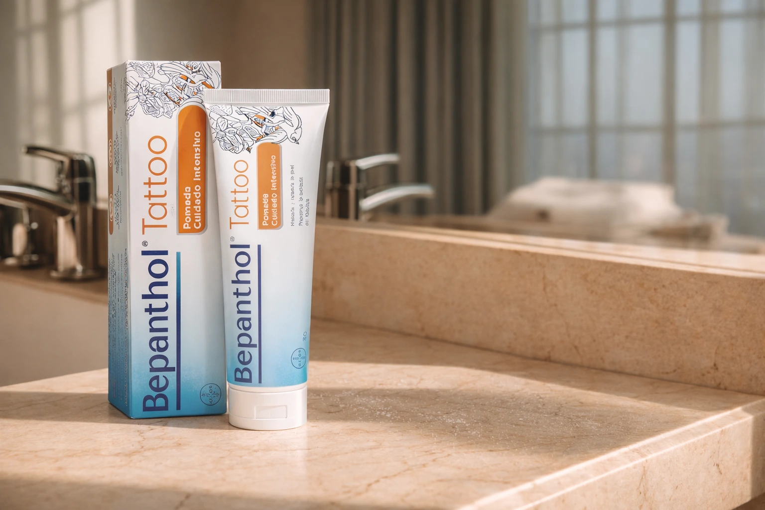 Crème Bepanthol Tattoo soin hydratant pour tatouage